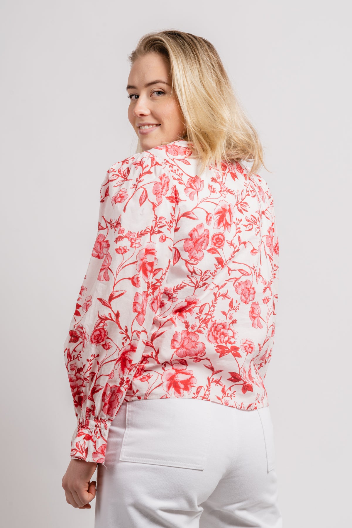 Anna Blouse - Red