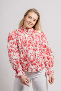 Anna Blouse - Red