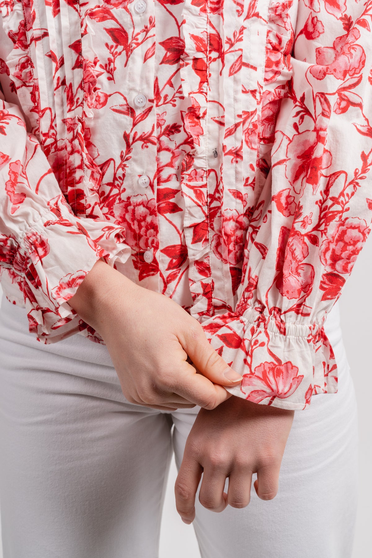 Anna Blouse - Red