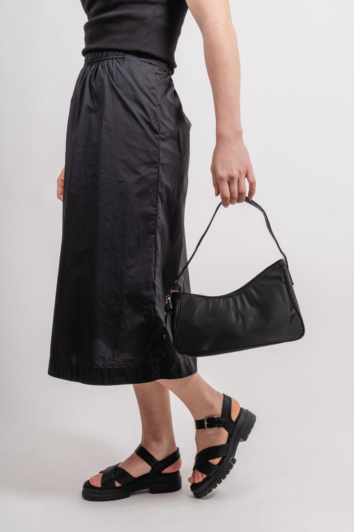 Jennifer Recycled Nylon - Svart