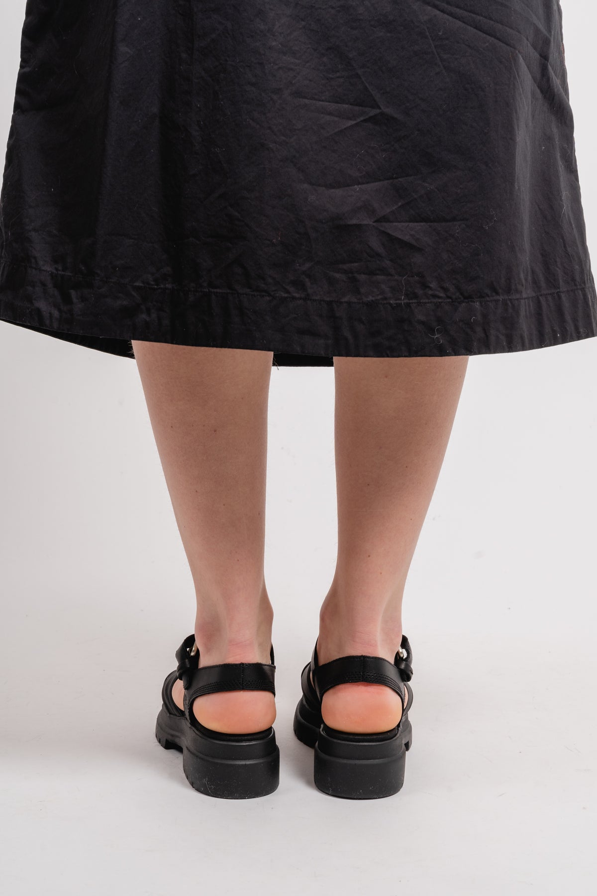 London Vibe Backstrap Sandal - Jet Black