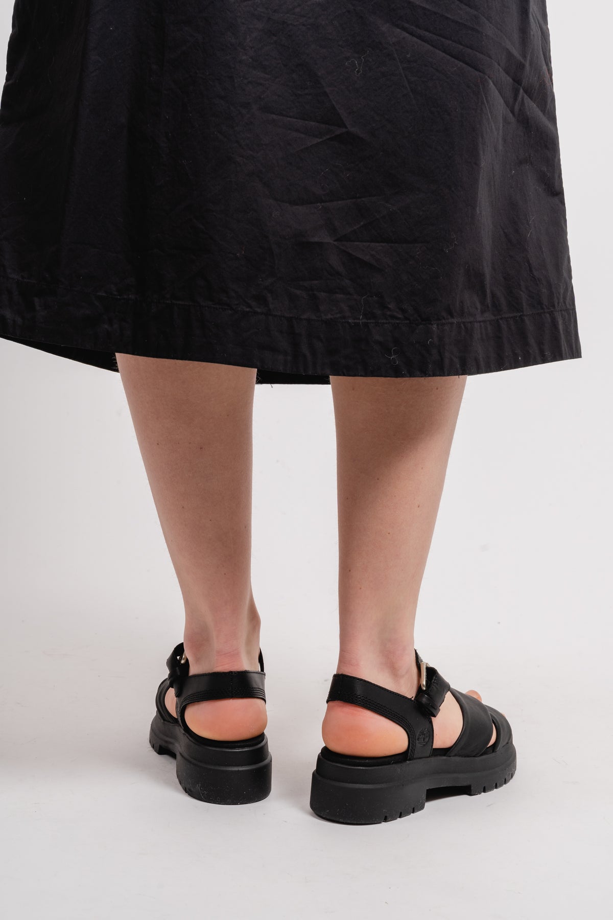 London Vibe Backstrap Sandal - Jet Black