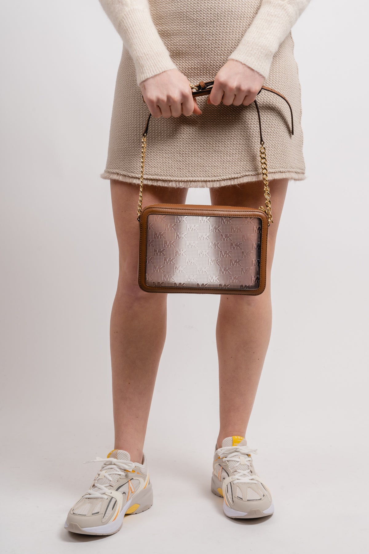 Jet Set Large EW Crossbody - Clear