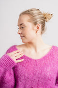 Milana Ls Mohair Knit - Pearly Purple