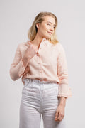 Clarion Linen Shirt - Dusty Pink