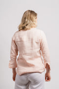 Clarion Linen Shirt - Dusty Pink