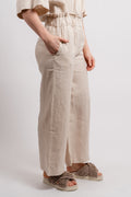Zoe Linen Pants - Beige