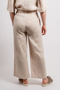 Zoe Linen Pants - Beige