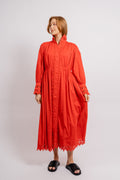 Yastrima LS Long Shirt Dress - Bittersweet