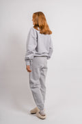 Organic Crew Neck - Melerad grå