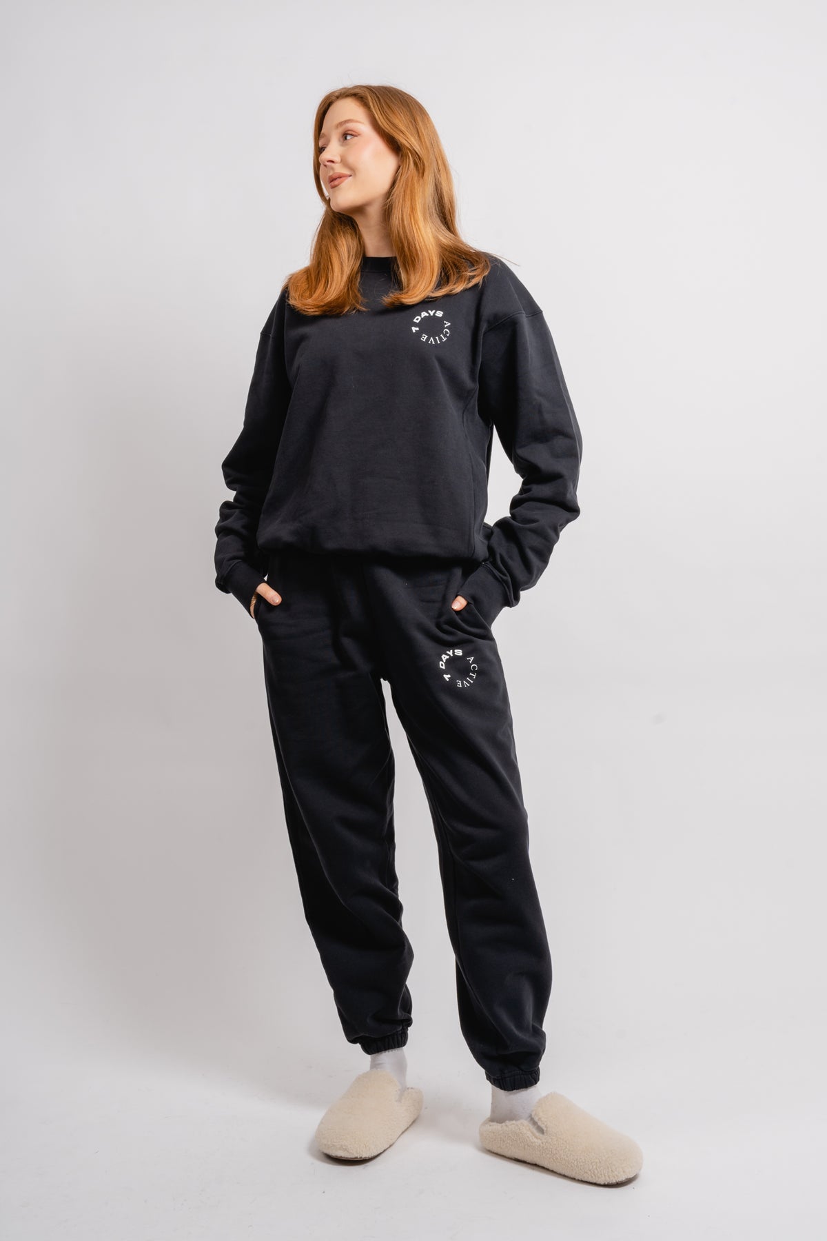 Organic Crew Neck - Svart