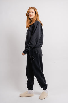 Organic Sweat Pants - Black