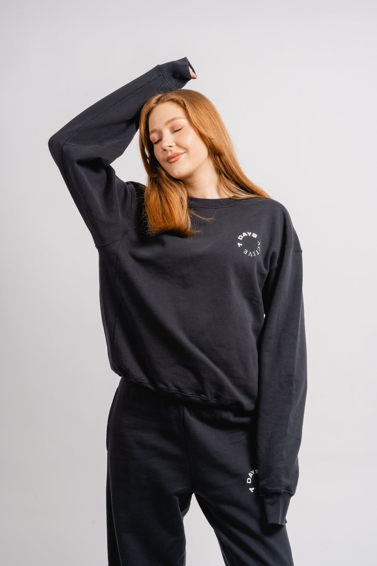 Organic Crew Neck - Svart