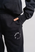 Organic Sweat Pants - Black