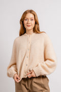 Zabidoo Cardigan - Biscuit Chine