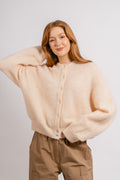 Zabidoo Cardigan - Biscuit Chine