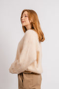 Zabidoo Cardigan - Biscuit Chine