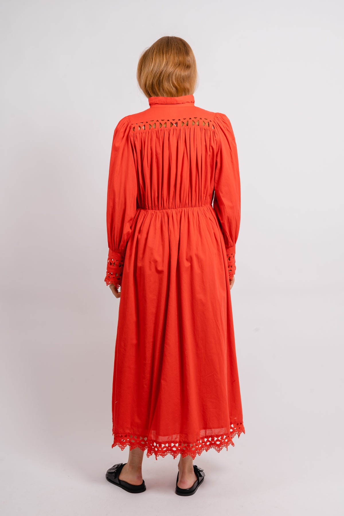 Yastrima LS Long Shirt Dress - Bittersweet