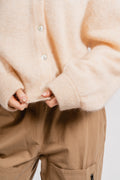 Zabidoo Cardigan - Biscuit Chine