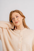 Zabidoo Cardigan - Biscuit Chine