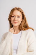 East Cardigan - Pearl Melange
