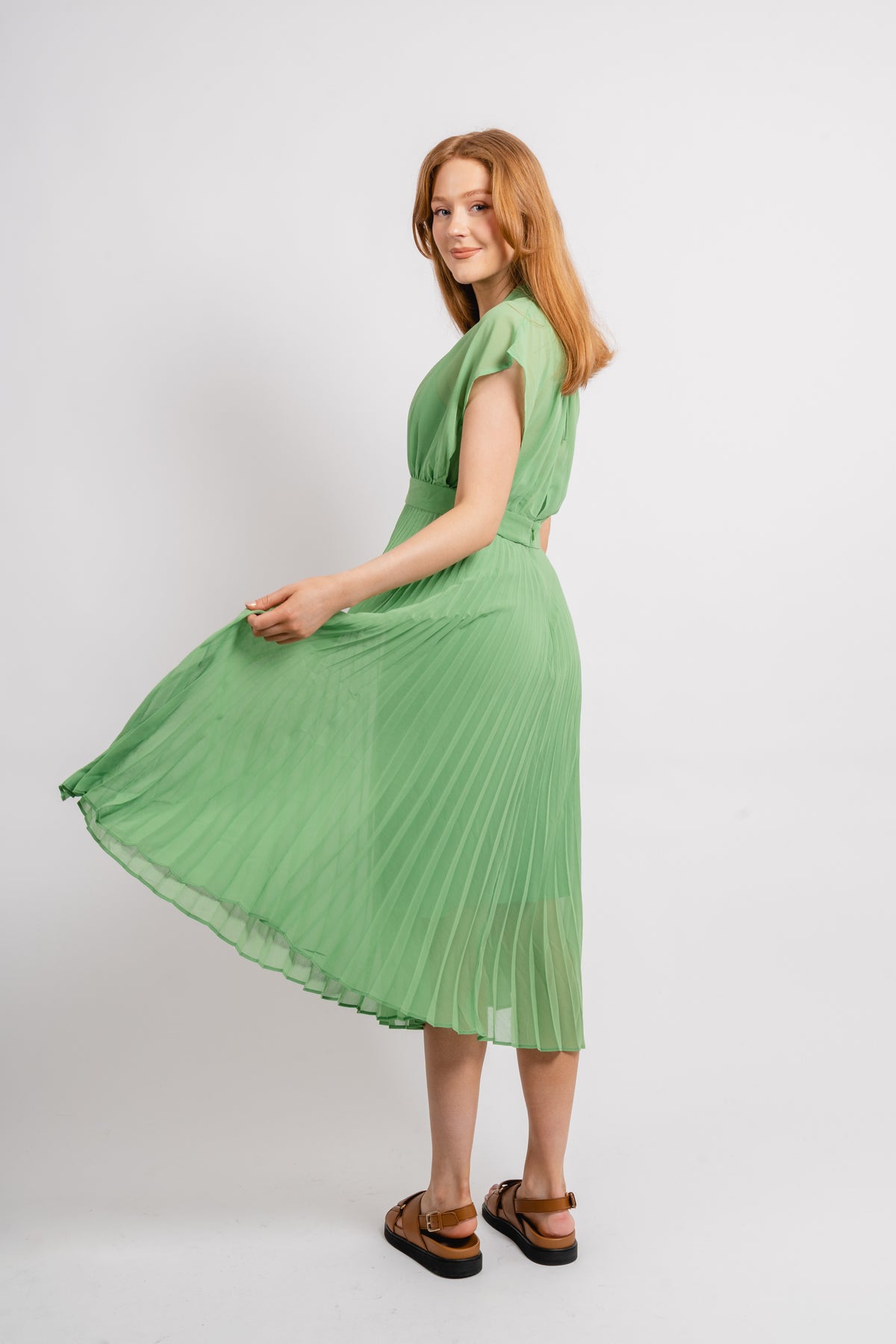 Sara Dress - Green