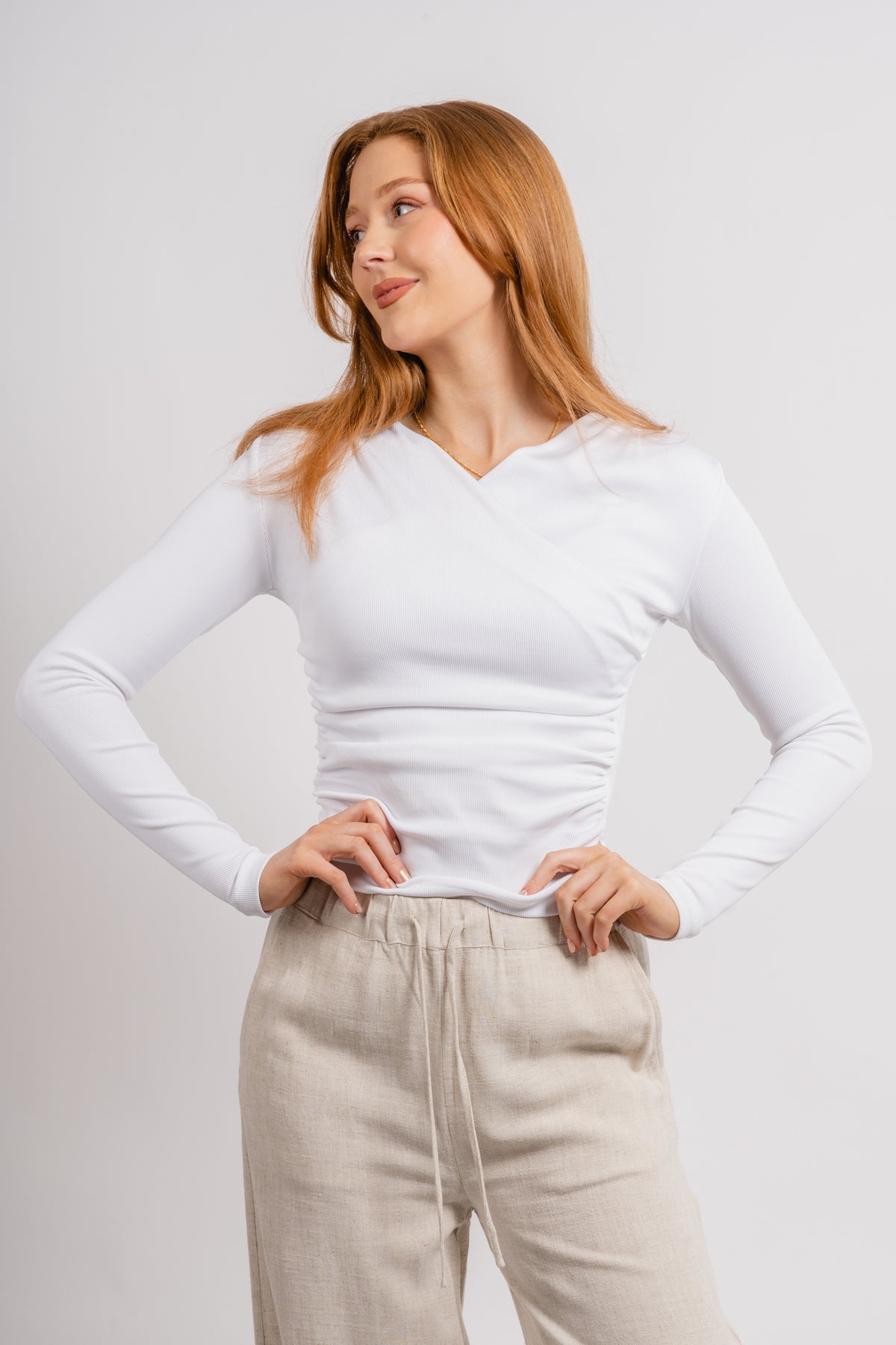 Party Blouse - White