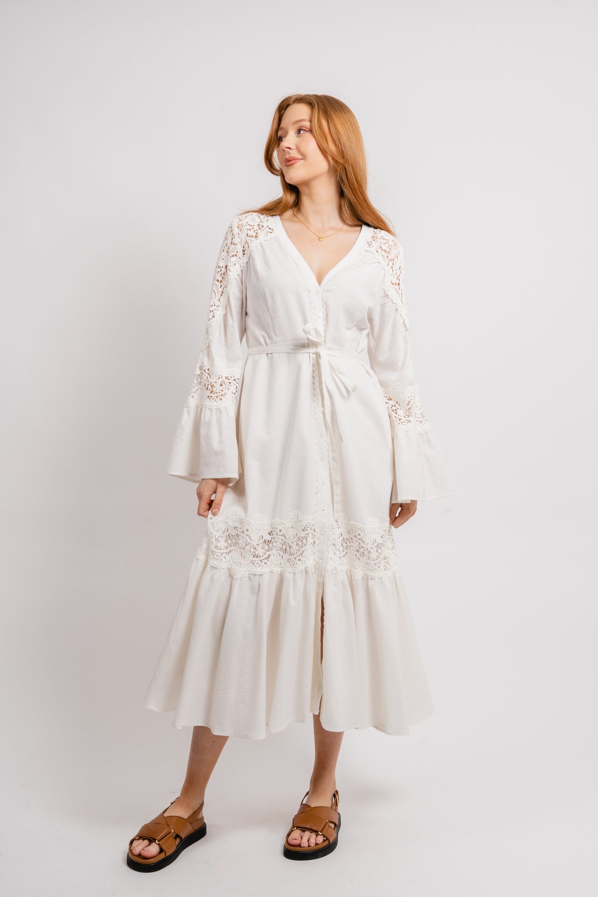 Jasmin Dress - White