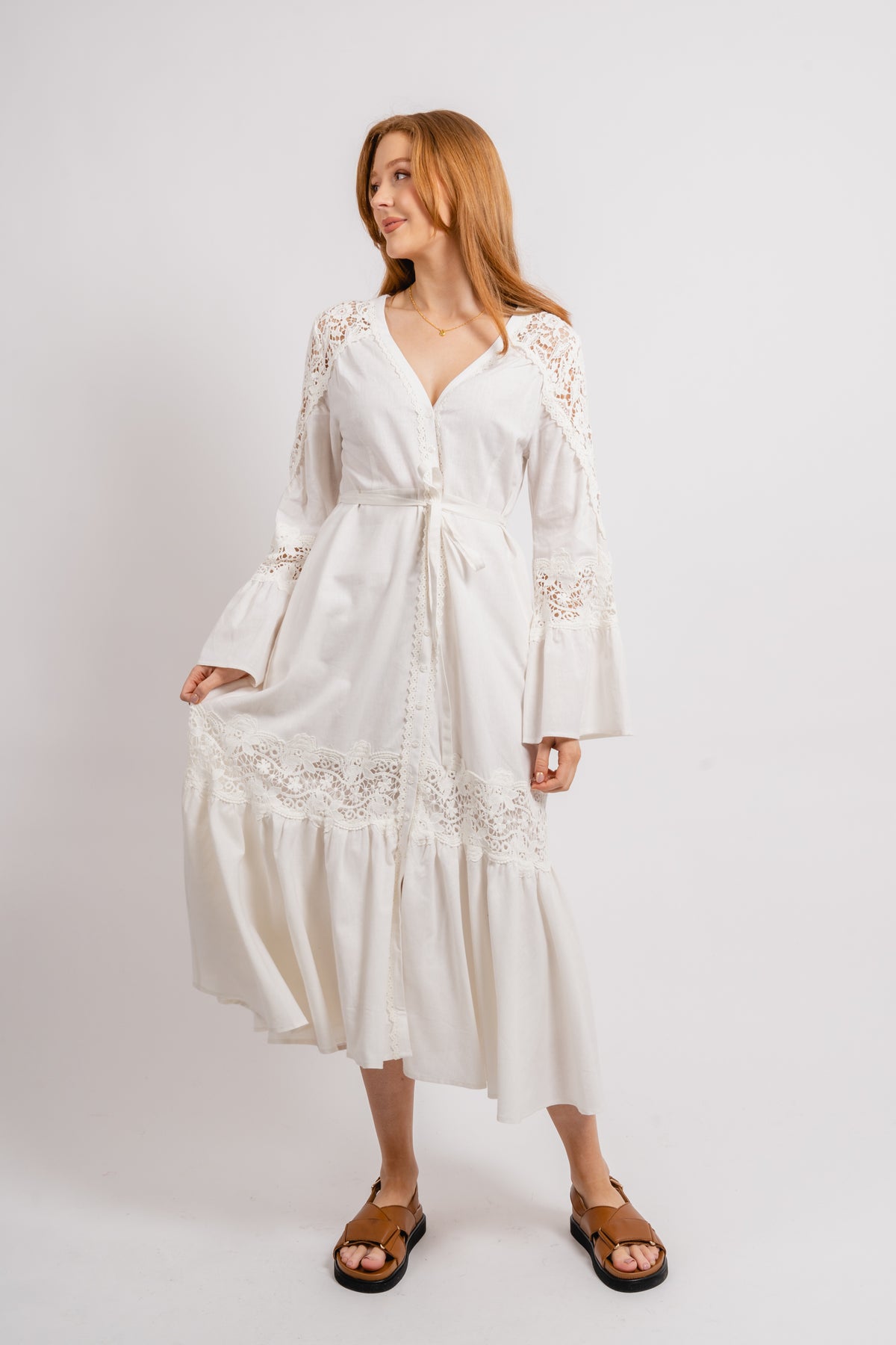 Jasmin Dress - White