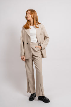 Kylie Pants - Sand Melange