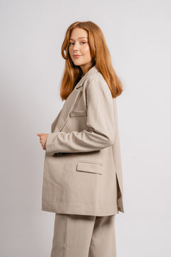 Devaki Blazer - Sand Melange