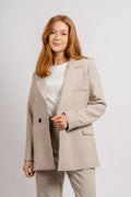 Devaki Blazer - Sand Melange