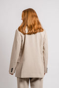 Devaki Blazer - Sand Melange