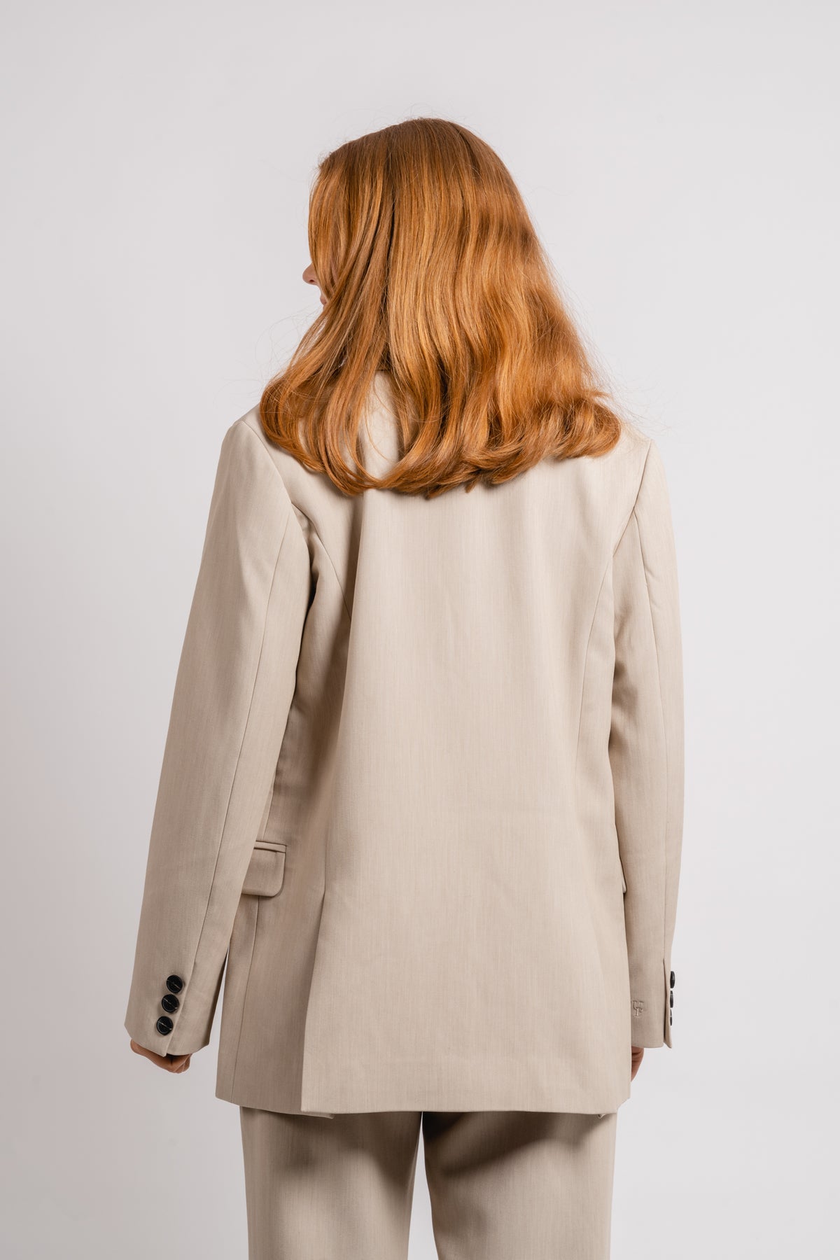 Devaki Blazer - Sand Melange