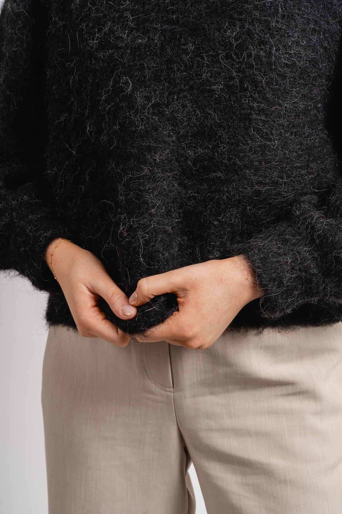 Foubay Jumper - Charcoal Melange