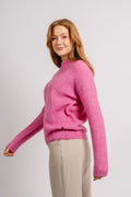 Alaya Sweater - Super Pink
