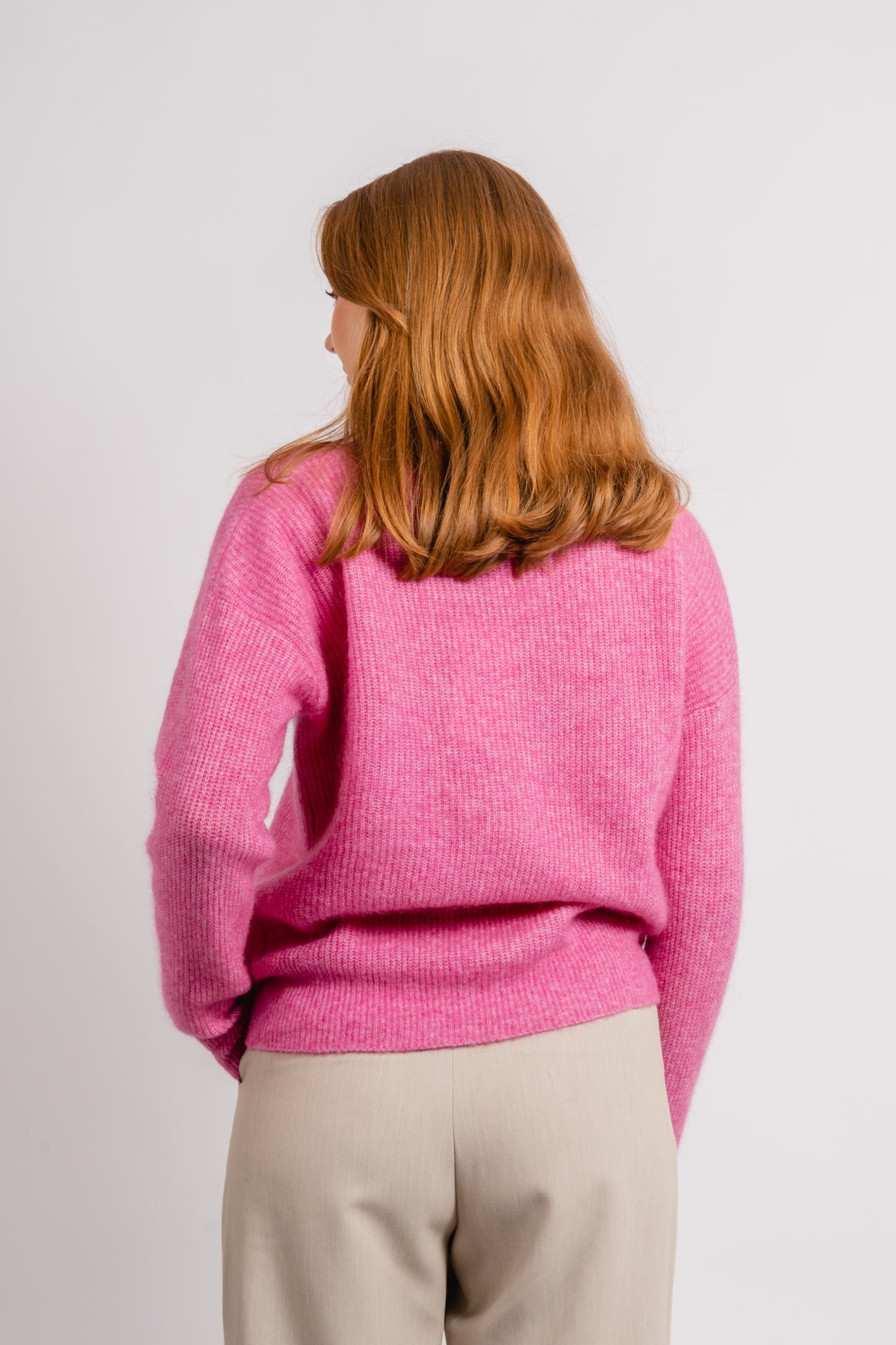 Alaya Sweater - Super Pink