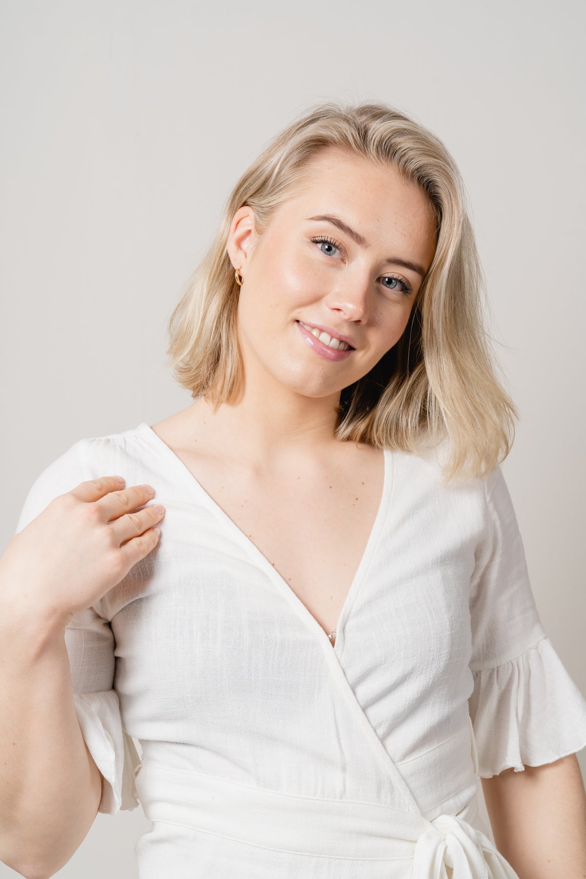 Noor Dress - White