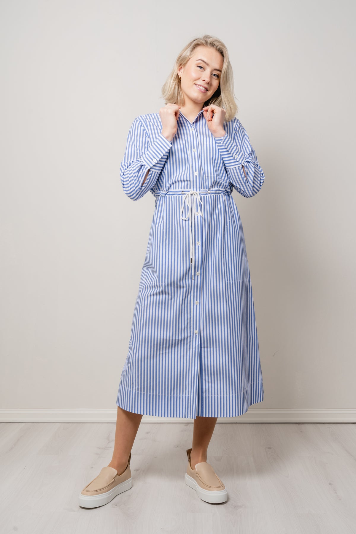 Shivonne Dress - Rivera Stripe