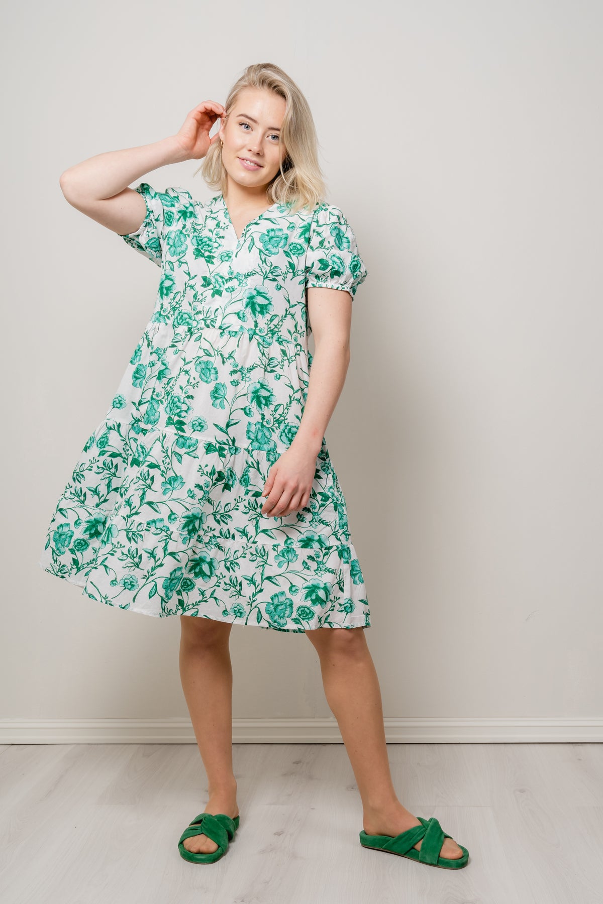 Hailey Dress - Green