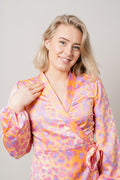 Lara Dress - Leo Orange