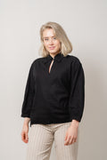 AmosIW Blus - Svart