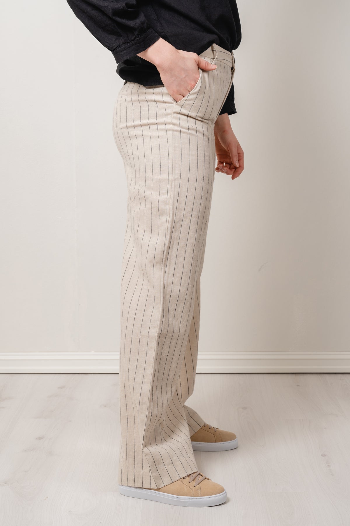 NinnesPW Pants - Black Stripe