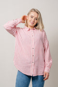 AmosIW Kiko Shirt - Pink Stripe