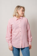 AmosIW Kiko Shirt - Pink Stripe