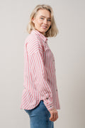 AmosIW Kiko Shirt - Pink Stripe