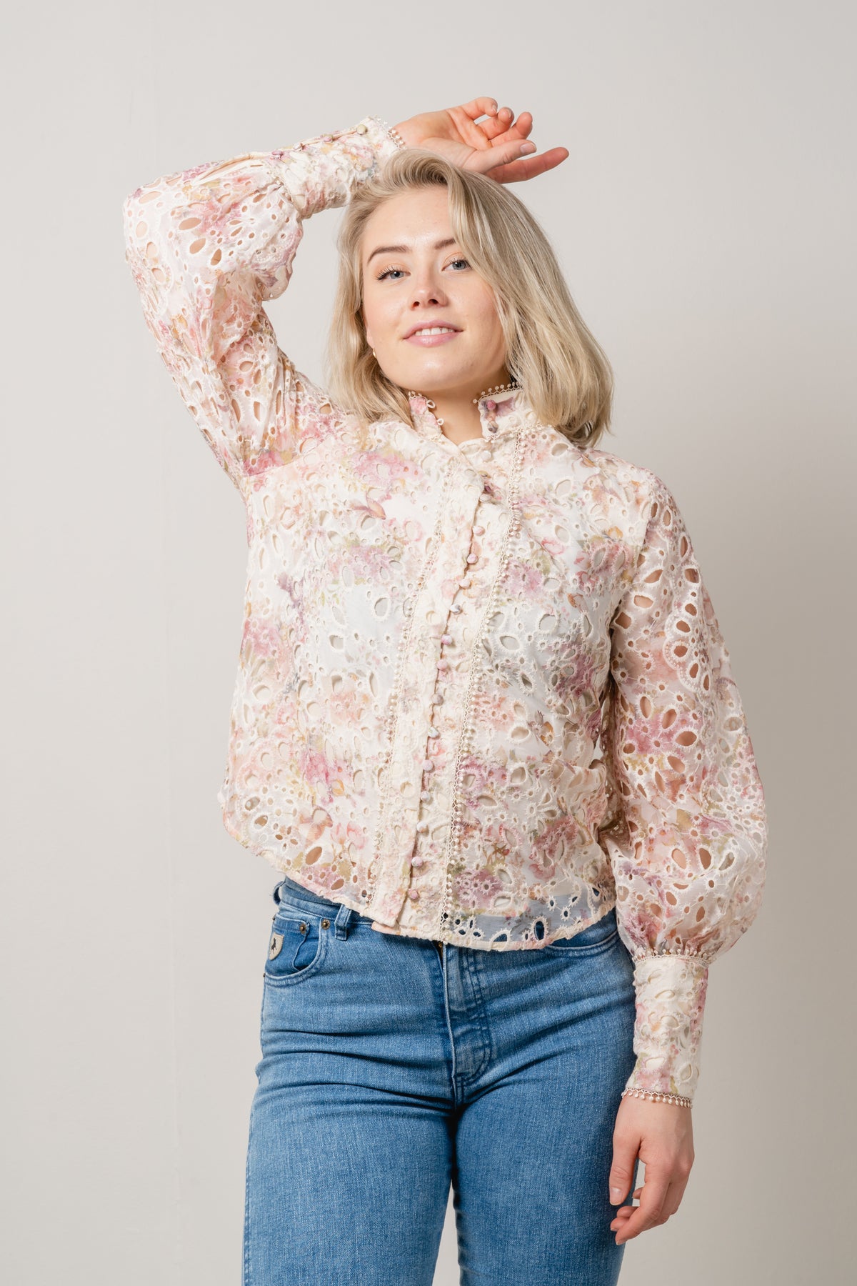 Almara Shirt - Pink Floral