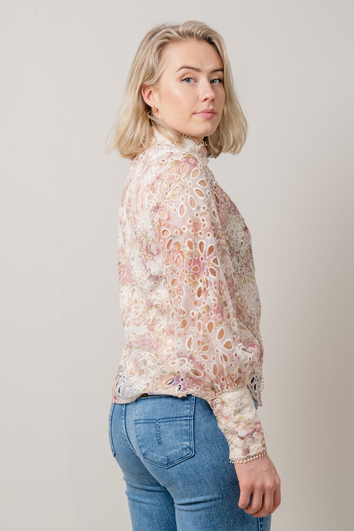 Almara Shirt - Pink Floral