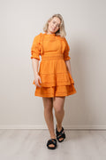 Katia Dress - Persimmon Orange