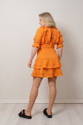 Katia Dress - Persimmon Orange
